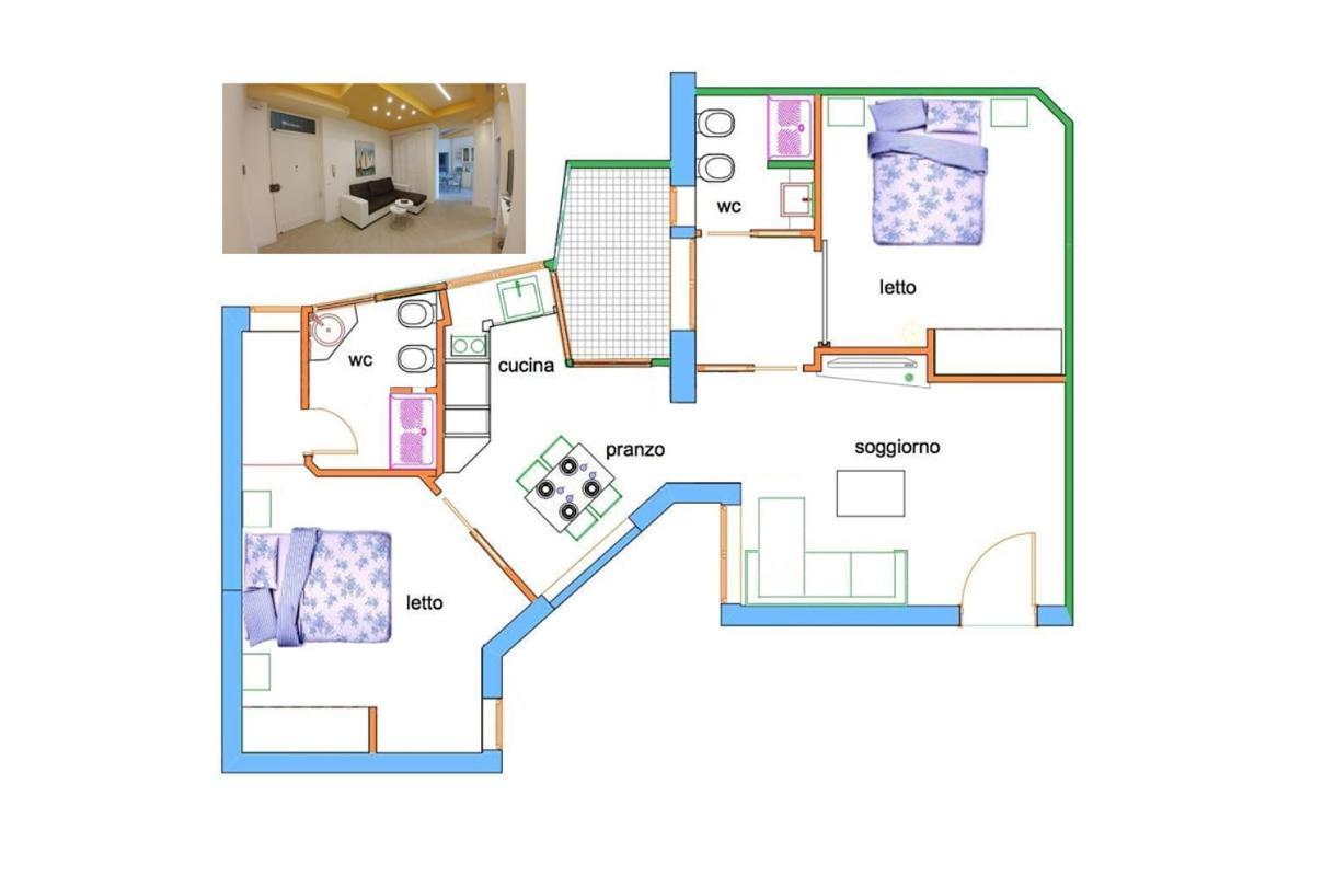 Hotel Kosie - Il Comfort Di Stile Con 2 Bagni Palermo Exterior foto